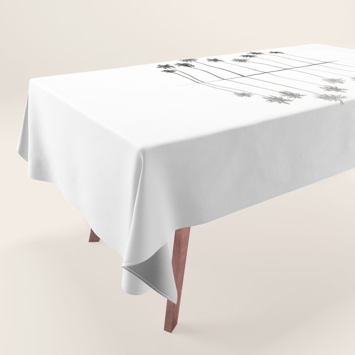 Palm Reflections II Tablecloth Gallery Image 1