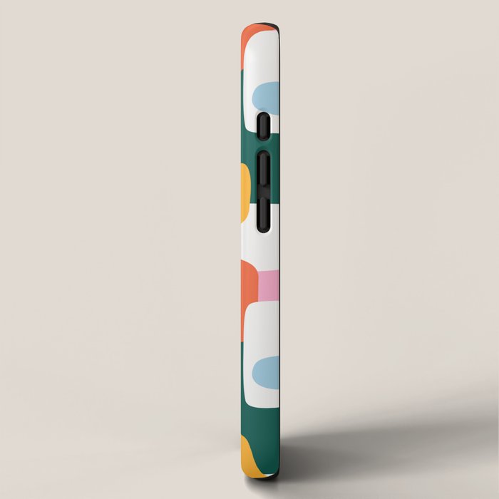 Abstract geometric shape art pattern iPhone Case Gallery Image 2
