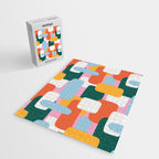 Abstract geometric shape art pattern Jigsaw Puzzle Gallery Image 2