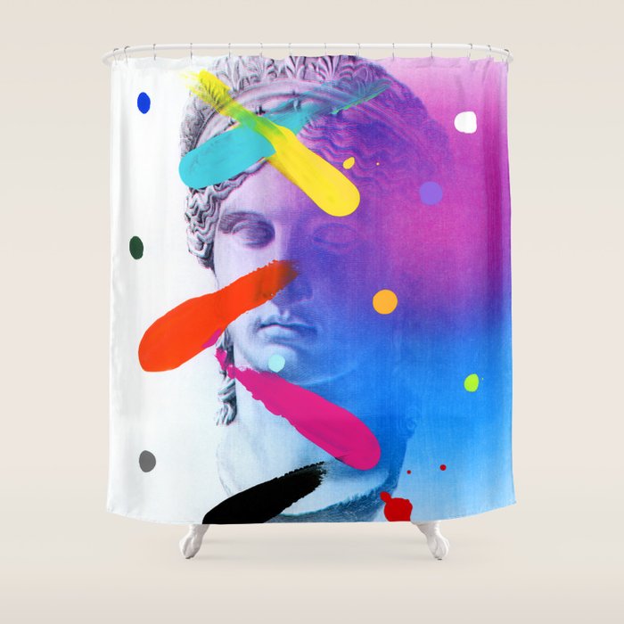 Composition 535 A Shower Curtain Gallery Image 1