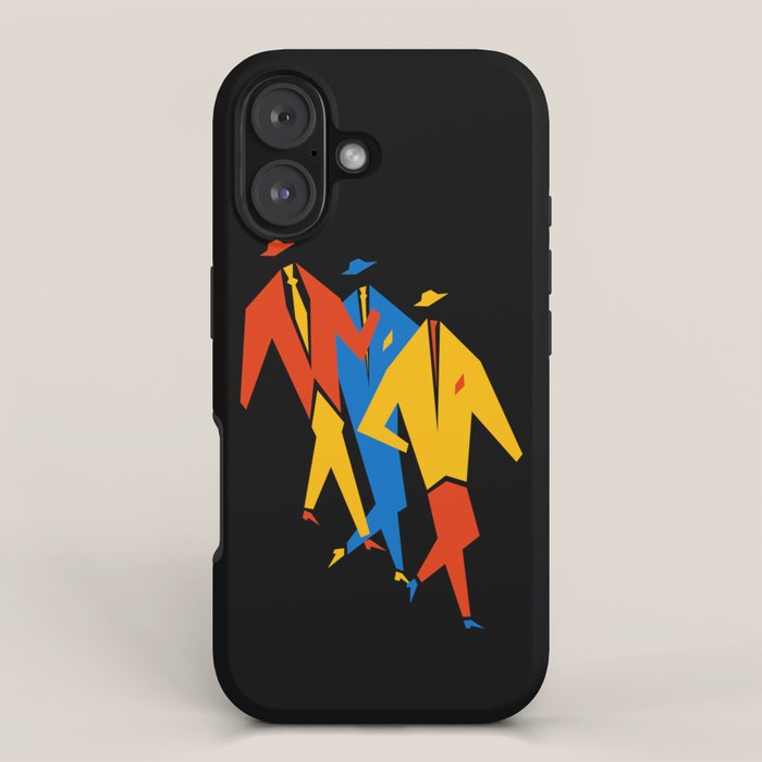 Men | Bauhaus IV: Night Black Edition iPhone Case Gallery Image 1