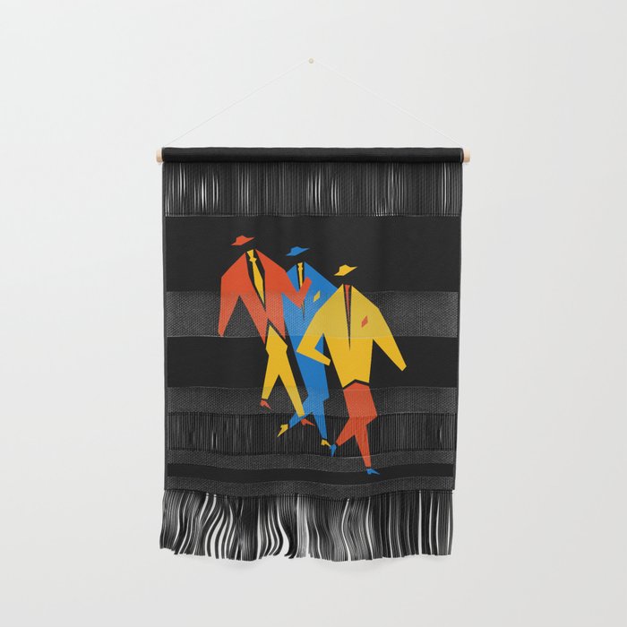 Men | Bauhaus IV: Night Black Edition Wall Hanging Gallery Image 1