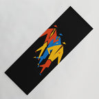 Men | Bauhaus IV: Night Black Edition Yoga Mat Gallery Image 1