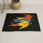 Men | Bauhaus IV: Night Black Edition Rug Gallery Image 1