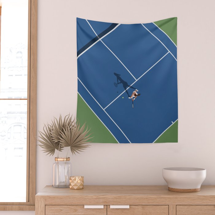 US Tennis Open Wall Tapestry Gallery Image 2