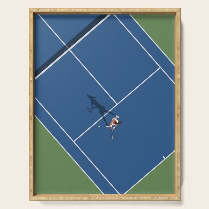 US Tennis Open Serving Tray Gallery Image 1