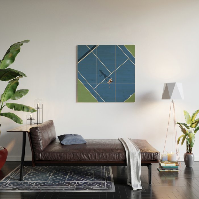 US Tennis Open Wood Wall Art Gallery Image 2