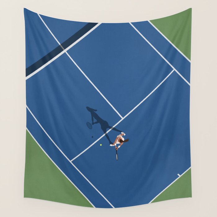 US Tennis Open Wall Tapestry Gallery Image 4