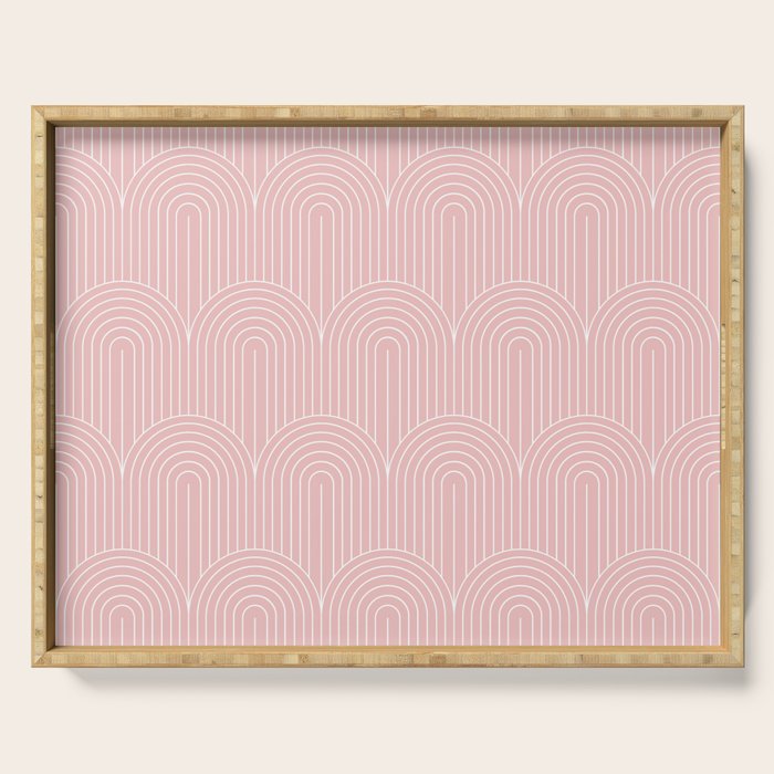 Art Deco Arch Pattern XXV Serving Tray Gallery Image 1