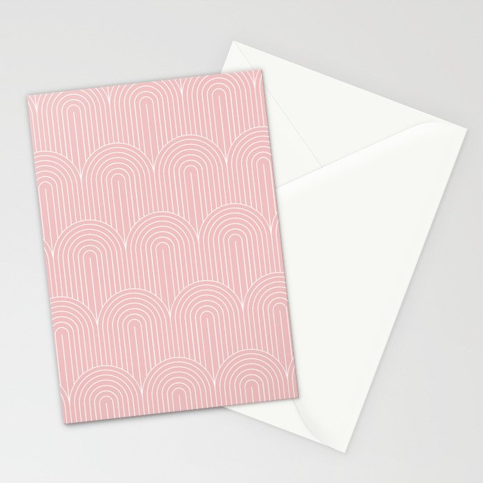 Art Deco Arch Pattern XXV Stationery Card Gallery Image 2