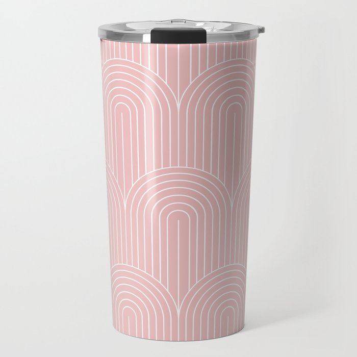 Art Deco Arch Pattern XXV Travel Mug Gallery Image 1