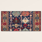 Kuba Sumakh East Caucasus Flatweave Print Desk Mat Gallery Image 3