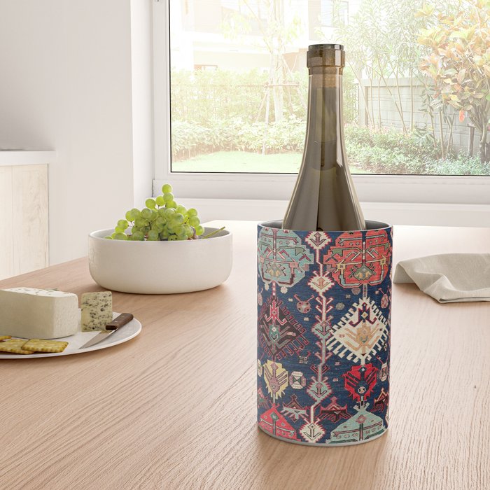 Kuba Sumakh East Caucasus Flatweave Print Wine Chiller Gallery Image 4