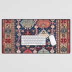 Kuba Sumakh East Caucasus Flatweave Print Desk Mat Gallery Image 1