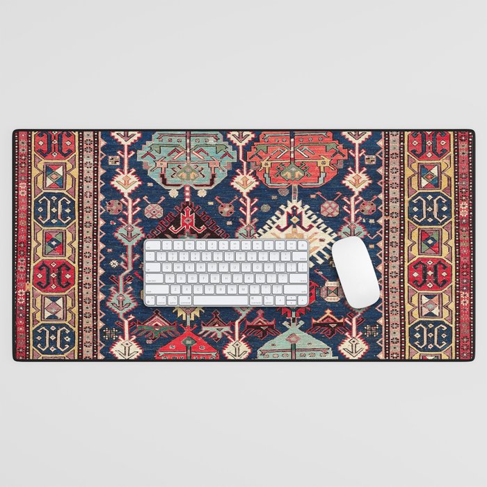 Kuba Sumakh East Caucasus Flatweave Print Desk Mat Gallery Image 1
