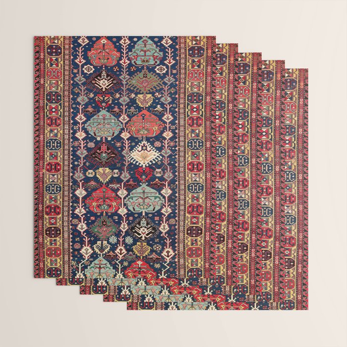 Kuba Sumakh East Caucasus Flatweave Print Wrapping Paper Gallery Image 3