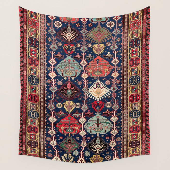 Kuba Sumakh East Caucasus Flatweave Print Wall Tapestry Gallery Image 1