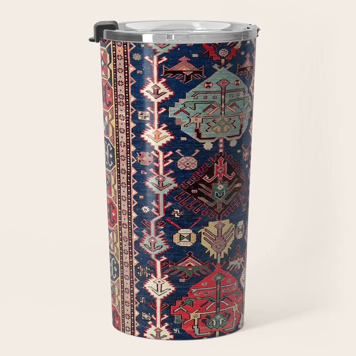 Kuba Sumakh East Caucasus Flatweave Print Travel Mug Gallery Image 3