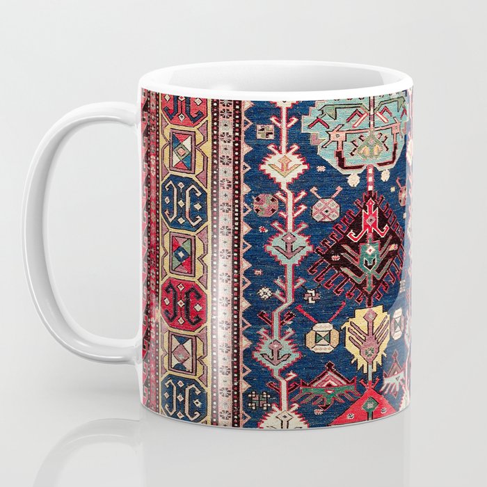 Kuba Sumakh East Caucasus Flatweave Print Coffee Mug Gallery Image 3