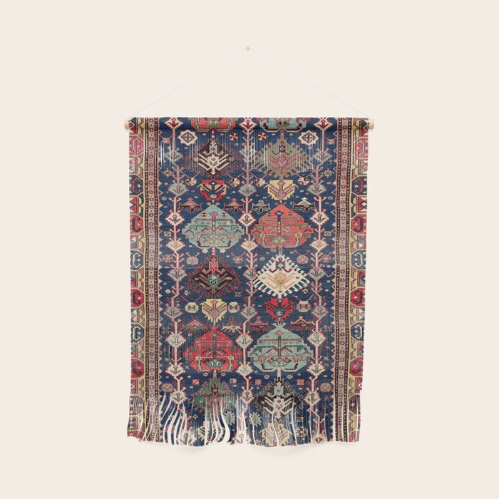 Kuba Sumakh East Caucasus Flatweave Print Wall Hanging Gallery Image 1