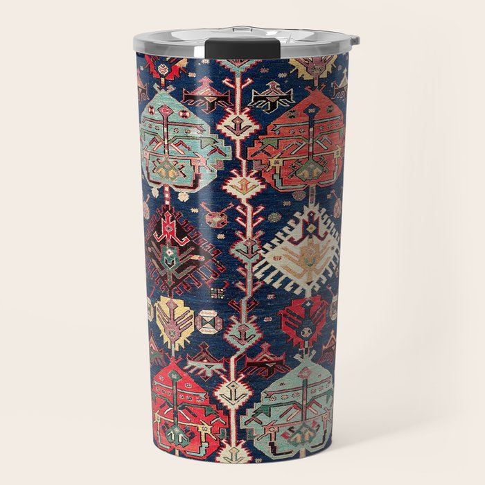Kuba Sumakh East Caucasus Flatweave Print Travel Mug Gallery Image 1
