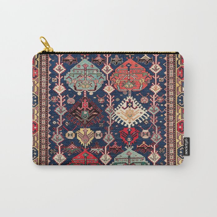 Kuba Sumakh East Caucasus Flatweave Print Carry All Pouch Gallery Image 1