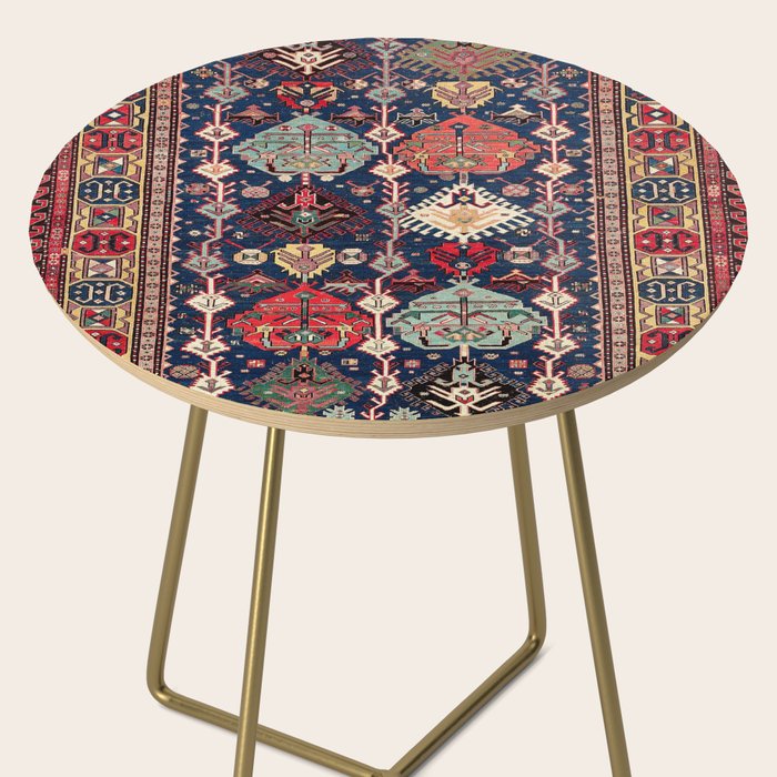 Kuba Sumakh East Caucasus Flatweave Print Side Table Gallery Image 2