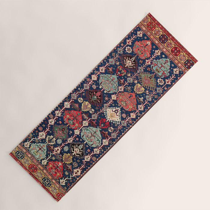 Kuba Sumakh East Caucasus Flatweave Print Yoga Mat Gallery Image 1