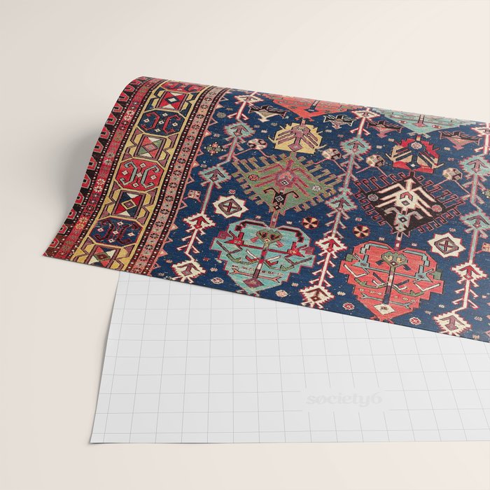 Kuba Sumakh East Caucasus Flatweave Print Wrapping Paper Gallery Image 2