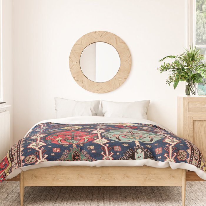 Kuba Sumakh East Caucasus Flatweave Print Duvet Cover Gallery Image 3