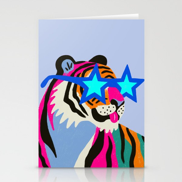 Star tiger Stationery Card Gallery Image 2