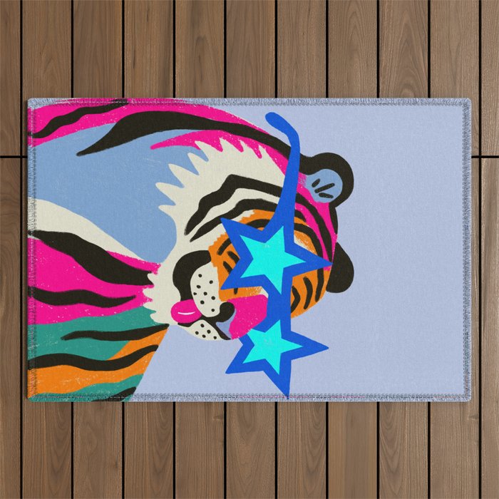 Star tiger Outdoor Rug Gallery Image 1