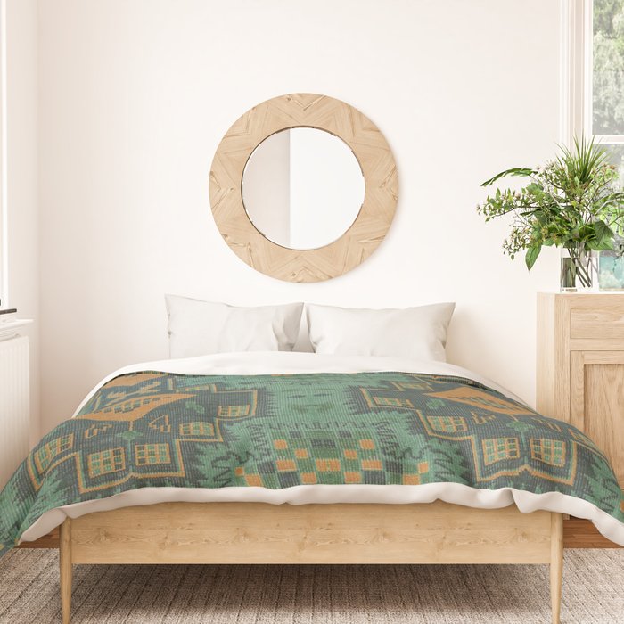 Bohemian Artwork Duvet Cover Gallery Image 3