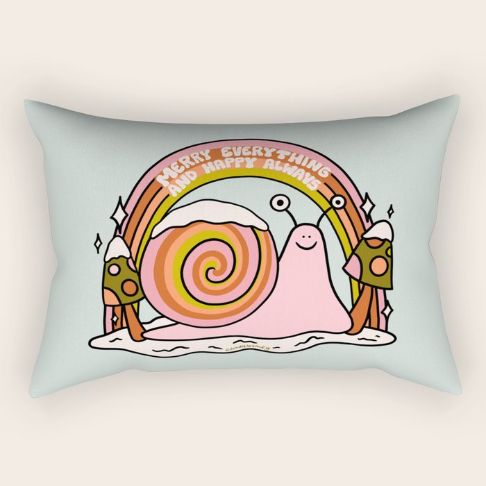 Merry Everything Rectangular Pillow Gallery Image 2