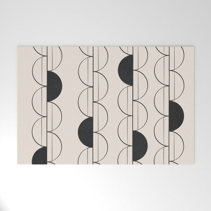 Lines in Motion 5 Welcome Mat Gallery Image 1