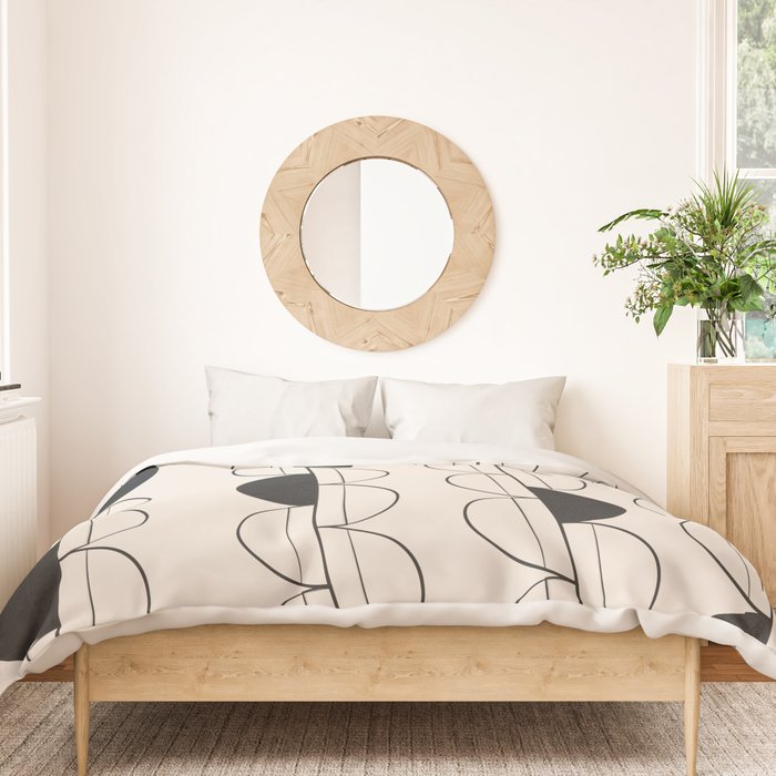 Lines in Motion 5 Duvet Cover Gallery Image 3