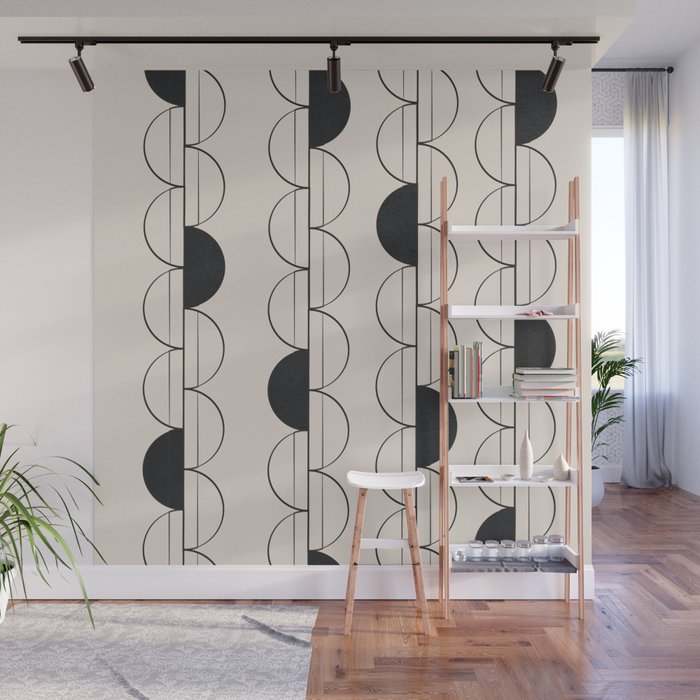 Lines in Motion 5 Wall Mural Gallery Image 1