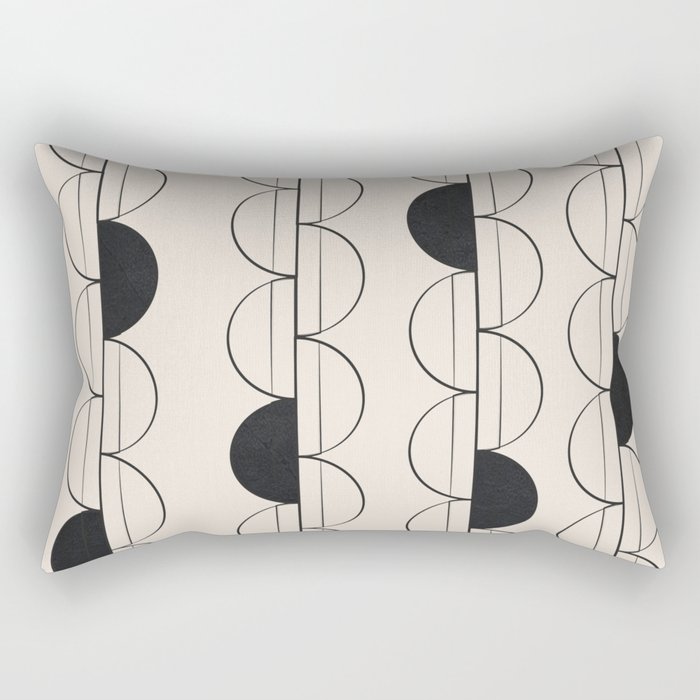Lines in Motion 5 Rectangular Pillow Gallery Image 2