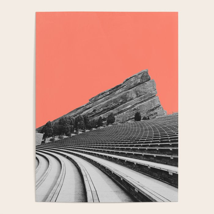 Red Rocks Amphitheater  Poster