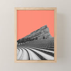 Red Rocks Amphitheater  Mini Art Print Gallery Image 1