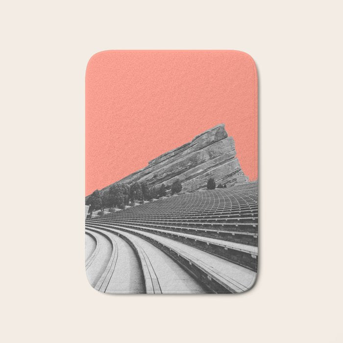 Red Rocks Amphitheater  Bath Mat Gallery Image 1
