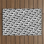 The Sign of the Swan Outdoor Rug Gallery Image 1