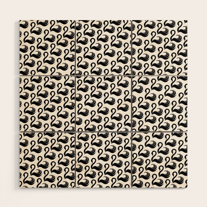 The Sign of the Swan Wood Wall Art Gallery Image 1