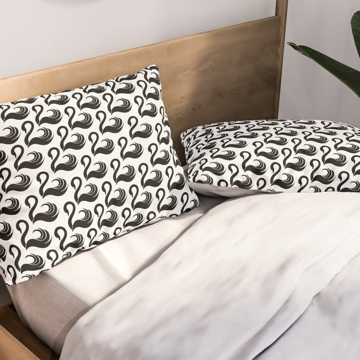 The Sign of the Swan Pillow Sham Gallery Image 2