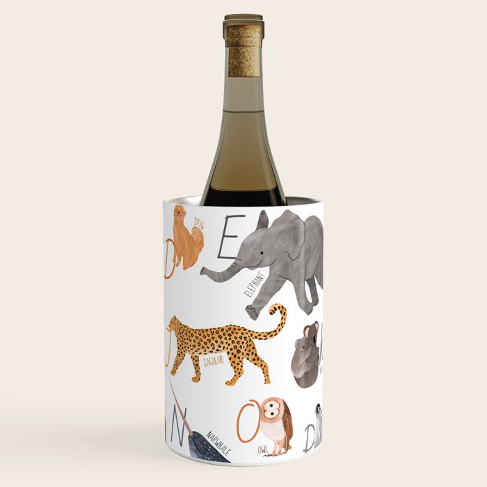 Animal Alphabet Wine Chiller Gallery Image 3