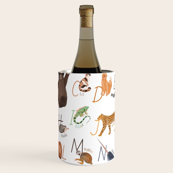 Animal Alphabet Wine Chiller Gallery Image 1