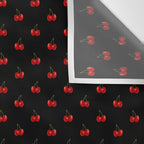 Y2K Cherries - Black Pattern Miniature Wall Tapestry Gallery Image 3