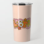Libra Doodle Letters Travel Mug Gallery Image 1