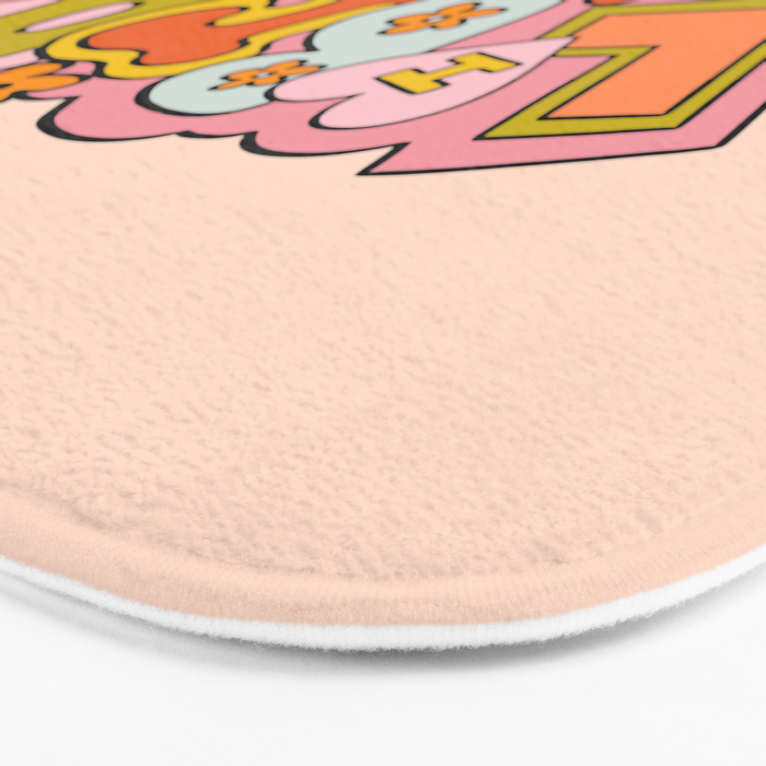 Libra Doodle Letters Bath Mat Gallery Image 3
