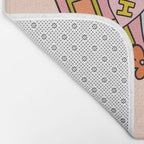 Libra Doodle Letters Bath Mat Gallery Image 2